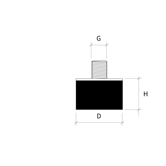 TYPE D and E – Cylindrical Dampers