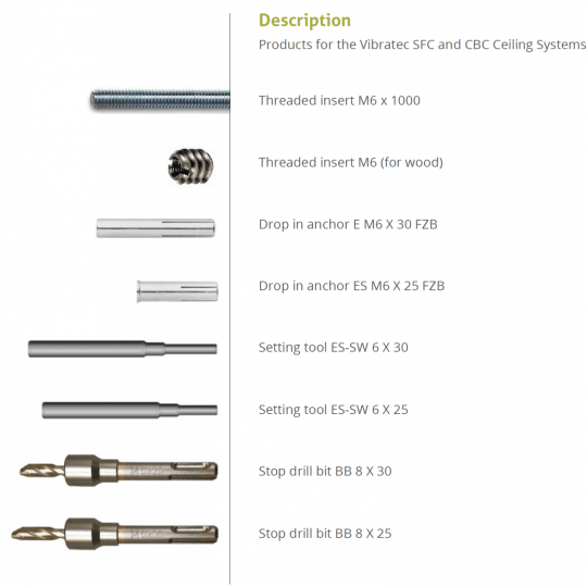 VT-Ceiling Systems: Complementary Products